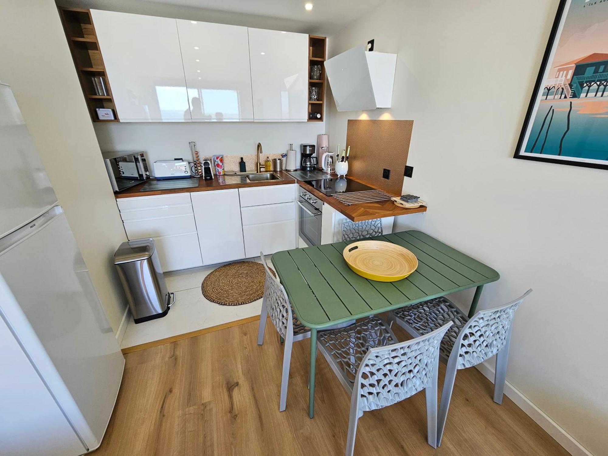 Apartmán Vue Panoramique Sur Bassin,Piscine Et Terrasse Arcachon Exteriér fotografie