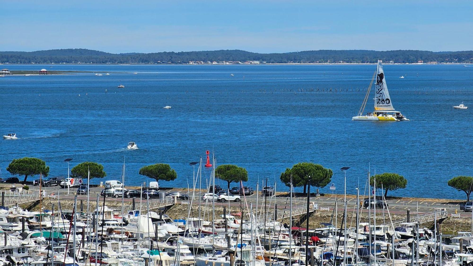Apartmán Vue Panoramique Sur Bassin,Piscine Et Terrasse Arcachon Exteriér fotografie